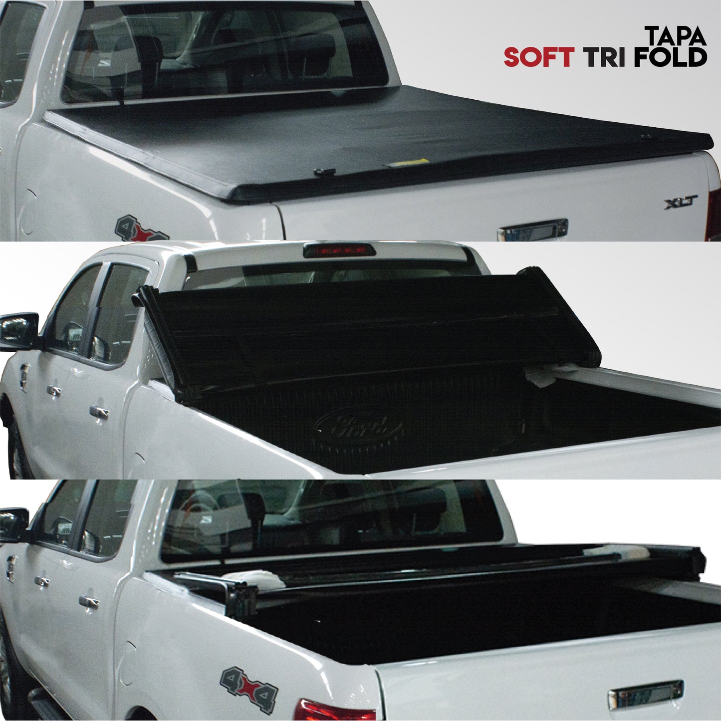 Tapa cubre batea SOFT TRI FOLD