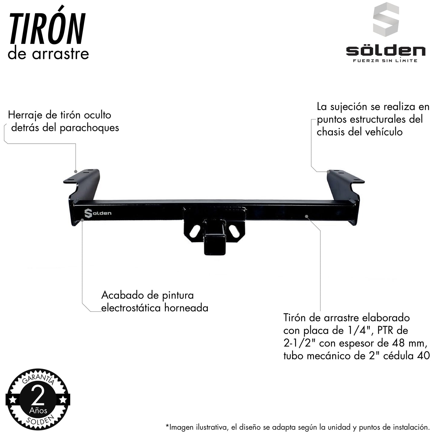 Tirón de Arrastre para PickUp