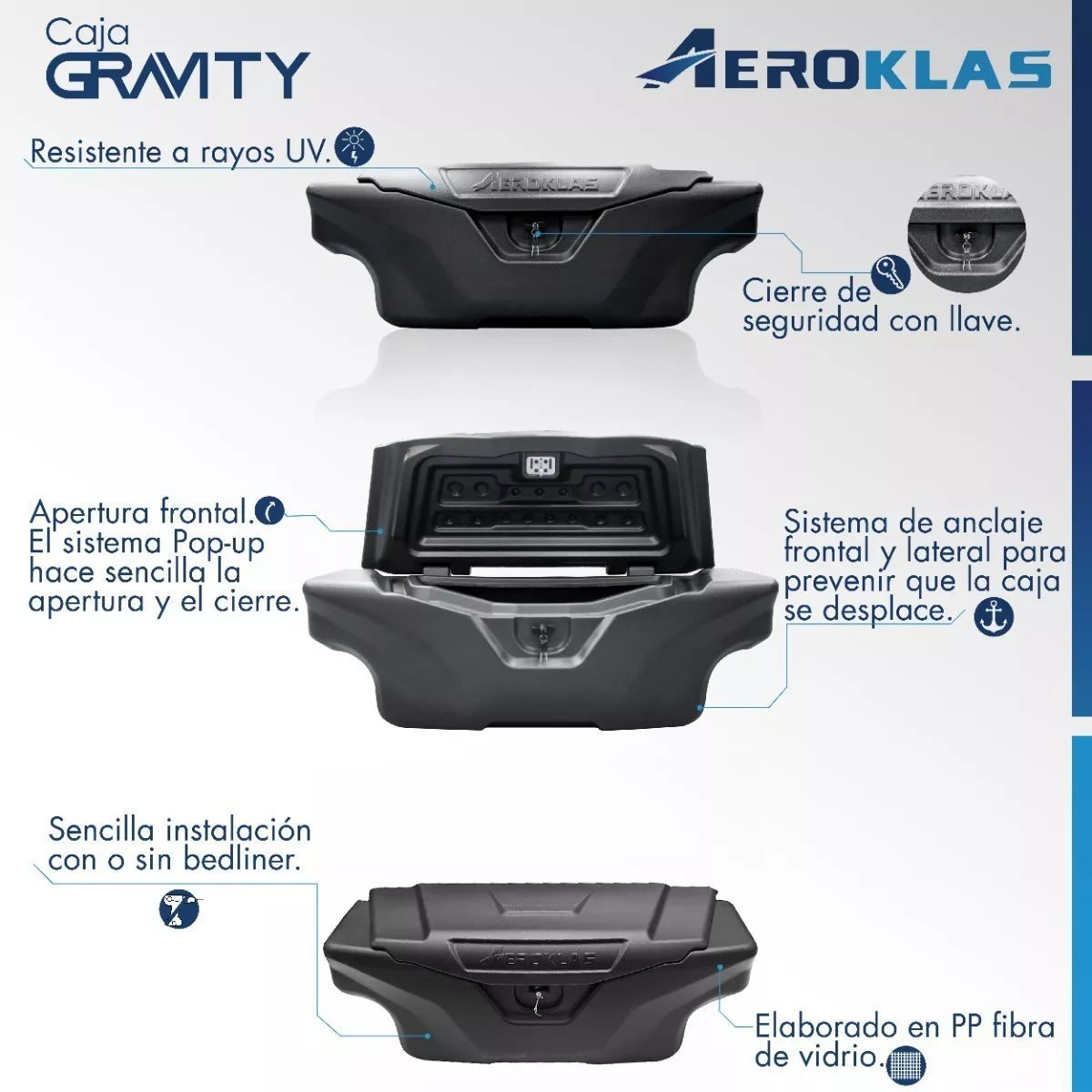 Caja de Herramientas GRAVITY