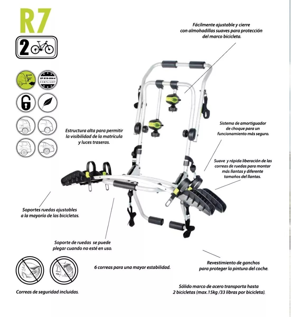 Portabicicletas R7